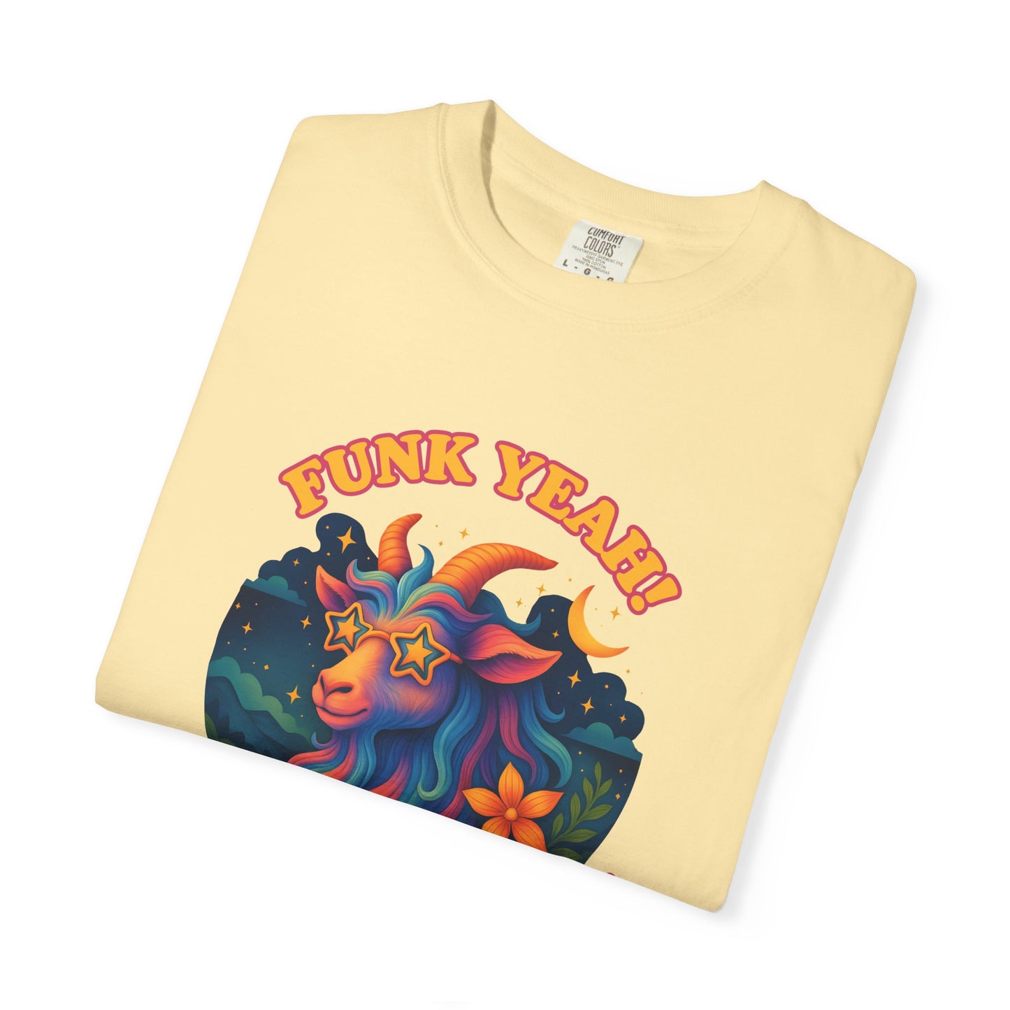 Funk Yeah! I’m a Capricorn – Retro Goat Groove Tee