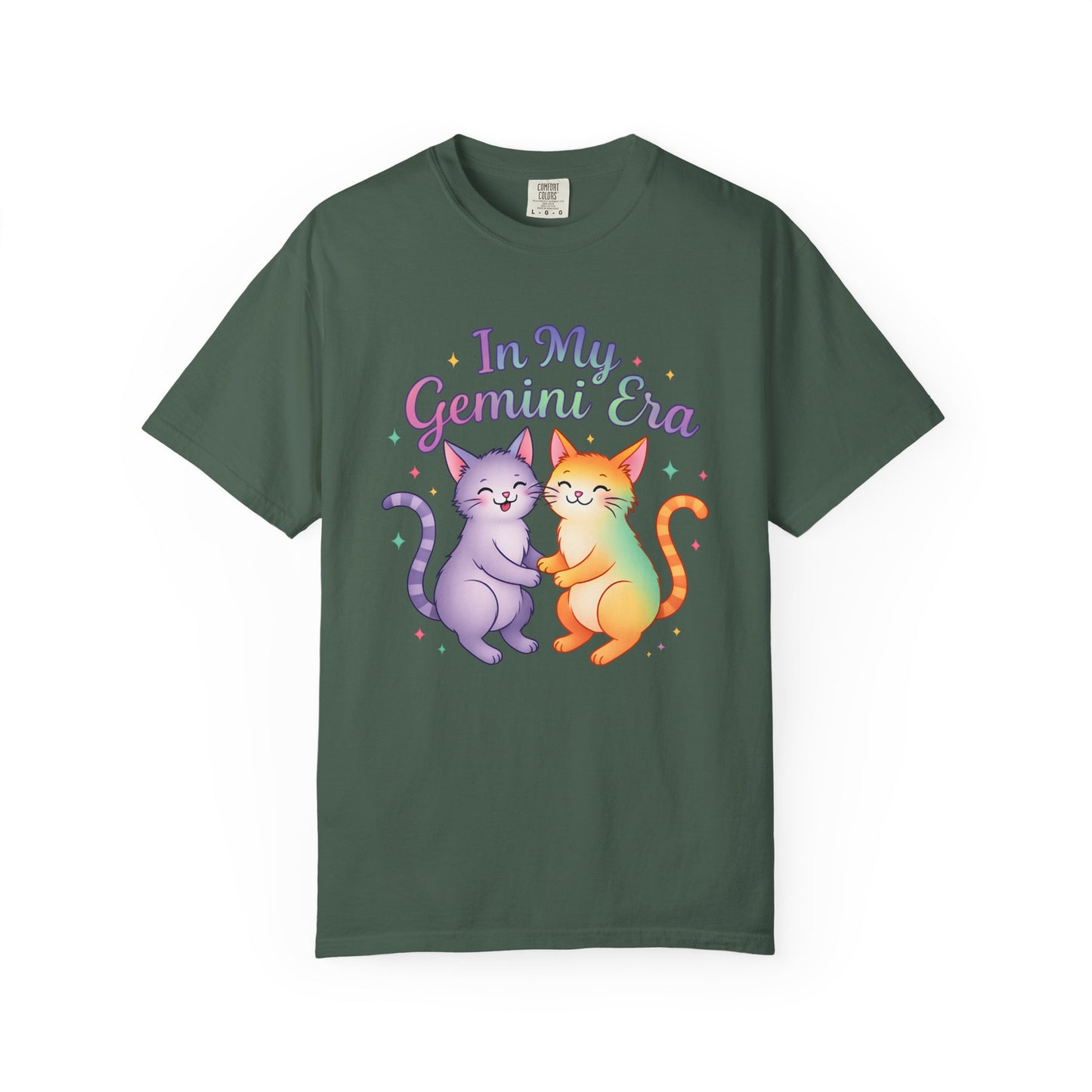 In My Gemini Era Tee – Colorful Cute Zodiac Shirt