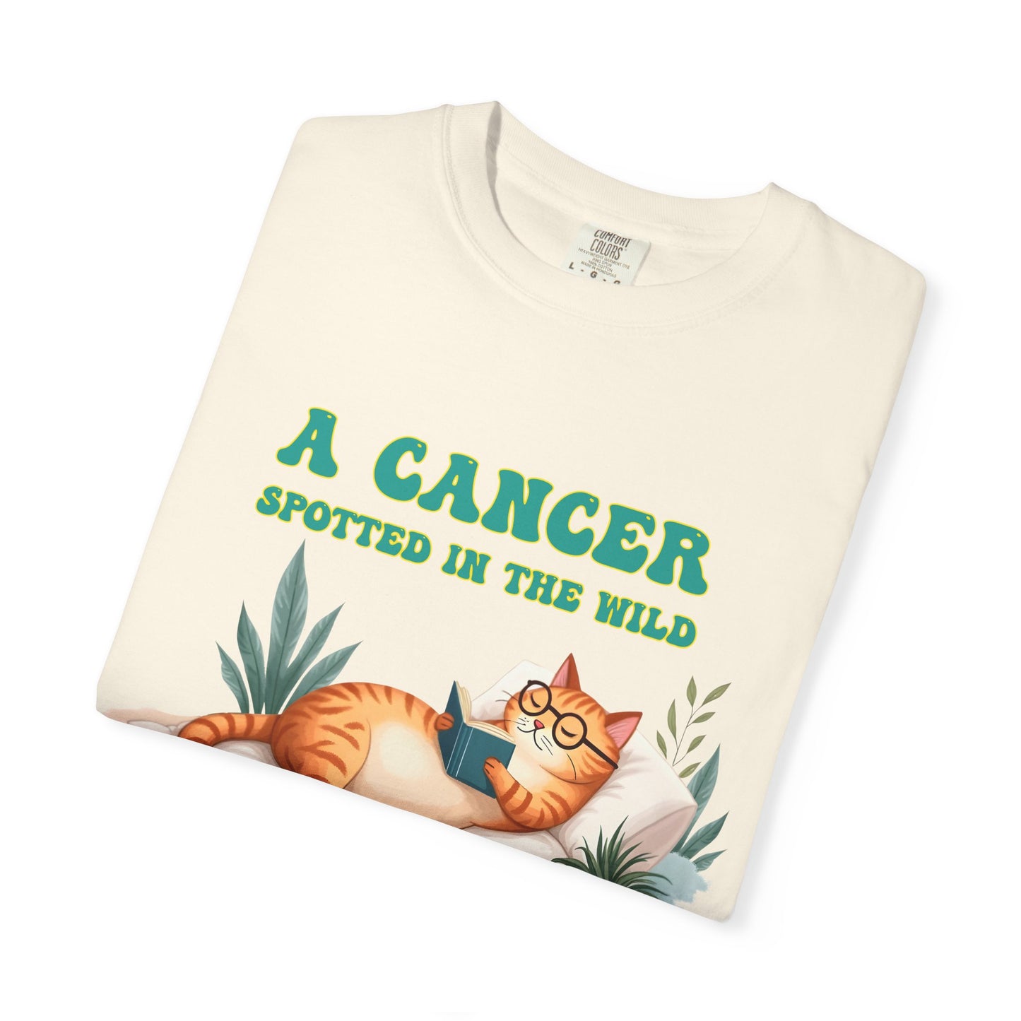 A Cancer Spotted in the Wild – Funny Zodiac Cat Tee