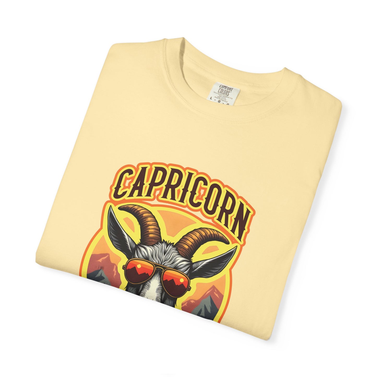 Capricorn The G.O.A.T – Mountain Majesty Zodiac Tee
