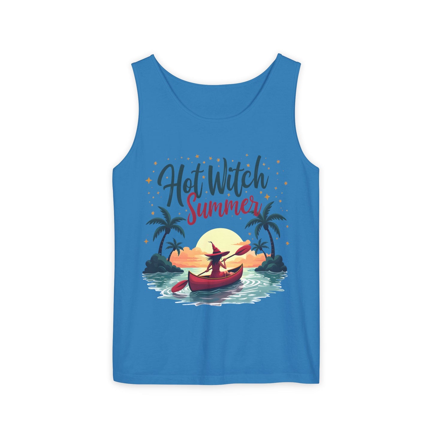 Hot Witch Summer - Canoe Witch Unisex Tank