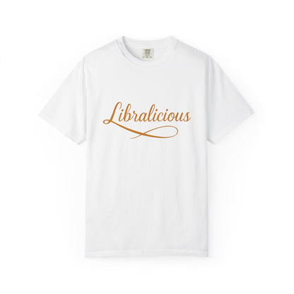 Libralicious – Retro Script Libra Tee