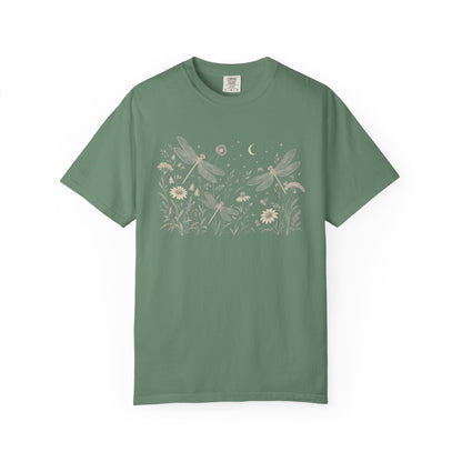 Boho Dragonfly Meadow Unisex T-shirt