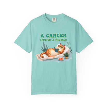 A Cancer Spotted in the Wild – Funny Zodiac Cat Tee