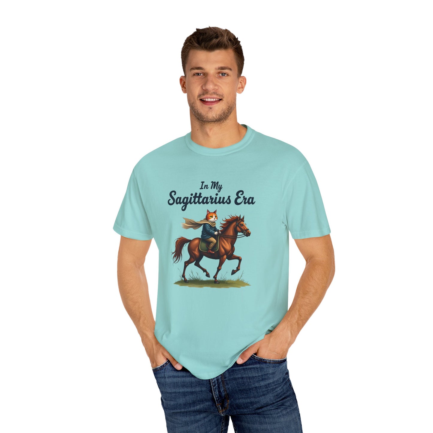 In My Sagittarius Era – Funny Free-Spirited Rider Tee