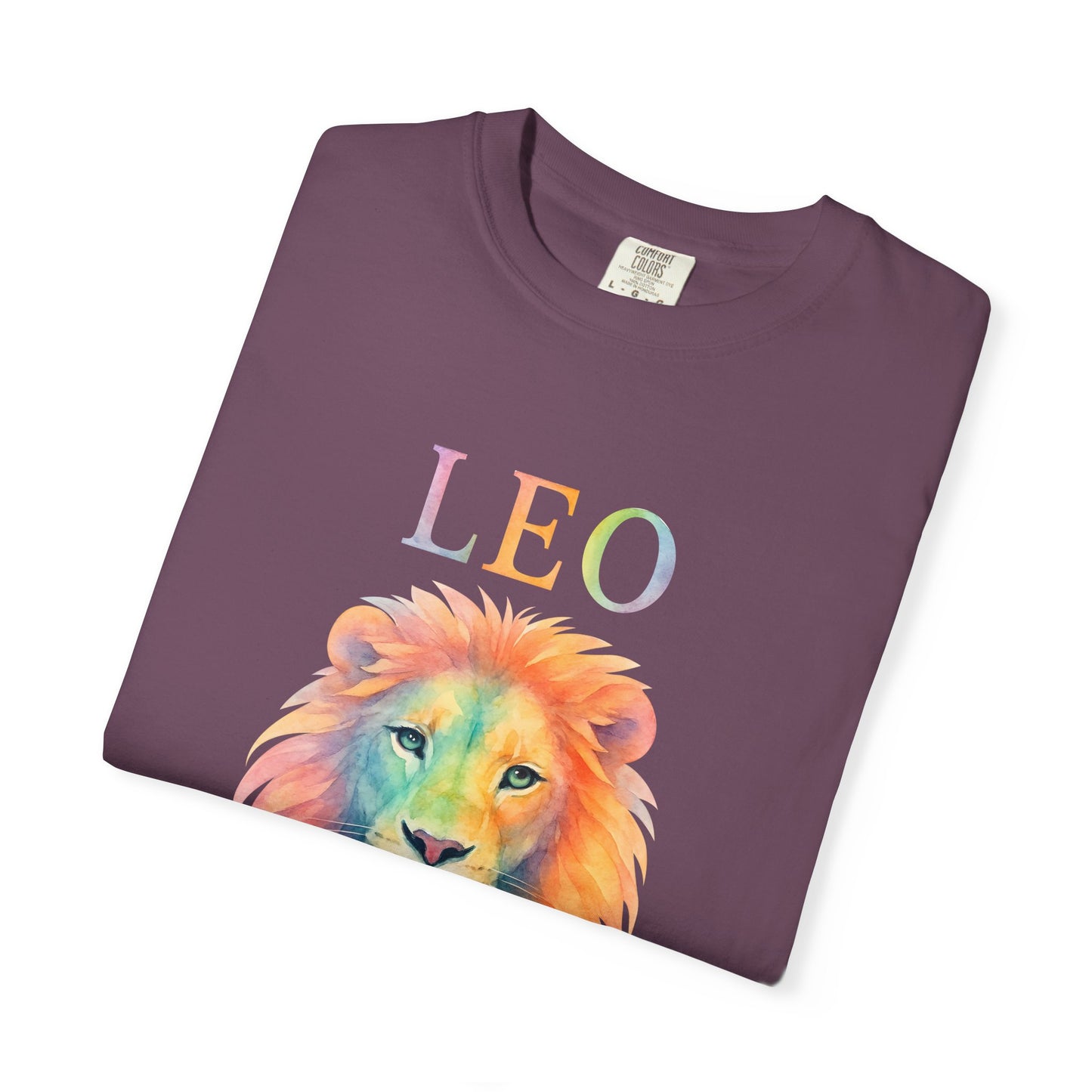 LEO Tee – Colorful Lion Zodiac Shirt