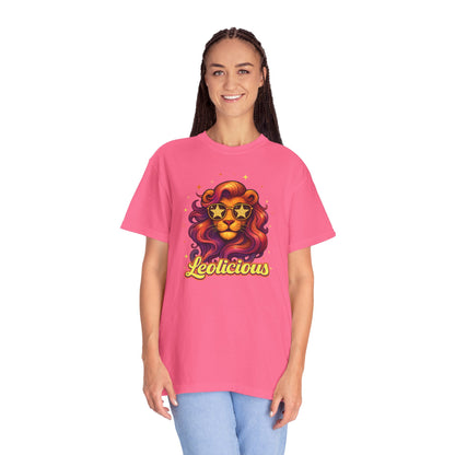 Leolicious Retro Lion Tee – Leo Zodiac Shirt