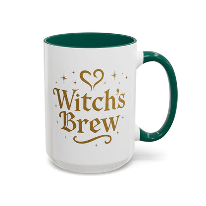 Witch’s Brew – Magical Elixir Mug (11oz & 15oz, Color Accent Options)