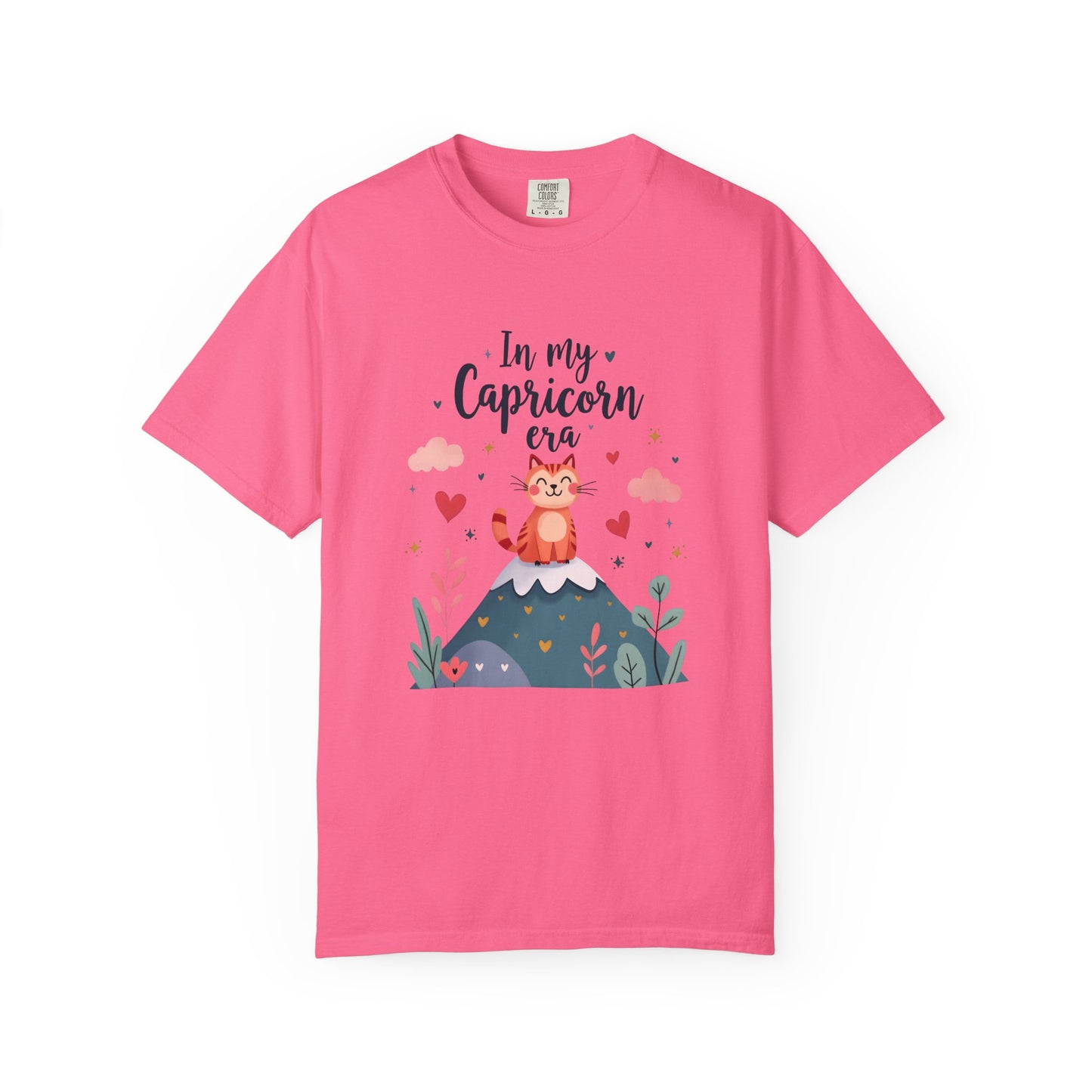 In My Capricorn Era – Cozy Cat Mountain Tee