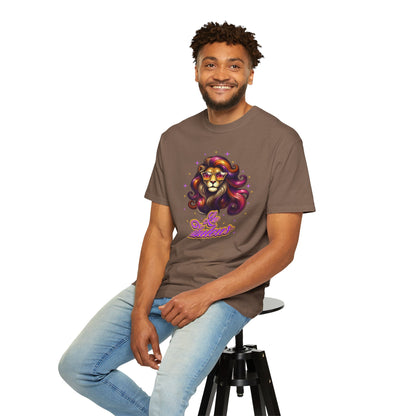 Leo Fabulous Tee – Groovy Colorful Zodiac Shirt