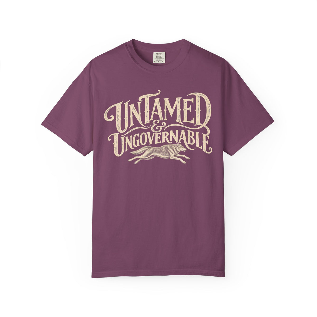 Untamed Ungovernable Vintage Western T-Shirt | Feminist Statement Tee