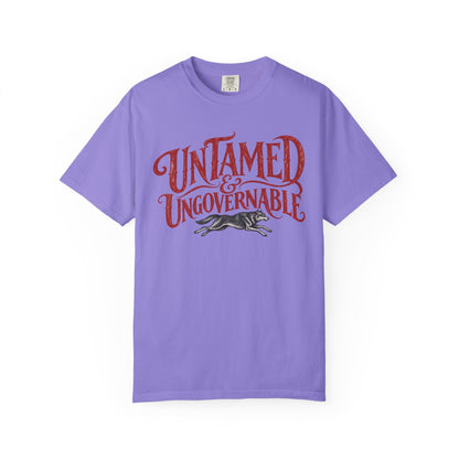 Untamed Ungovernable Vintage Rustic Boho T-Shirt | Witchy Feminist Graphic Tee
