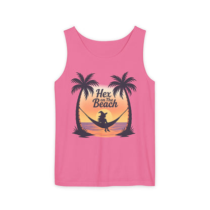 Hex on the Beach Tank – Wicked Retro Witchcore Shirt