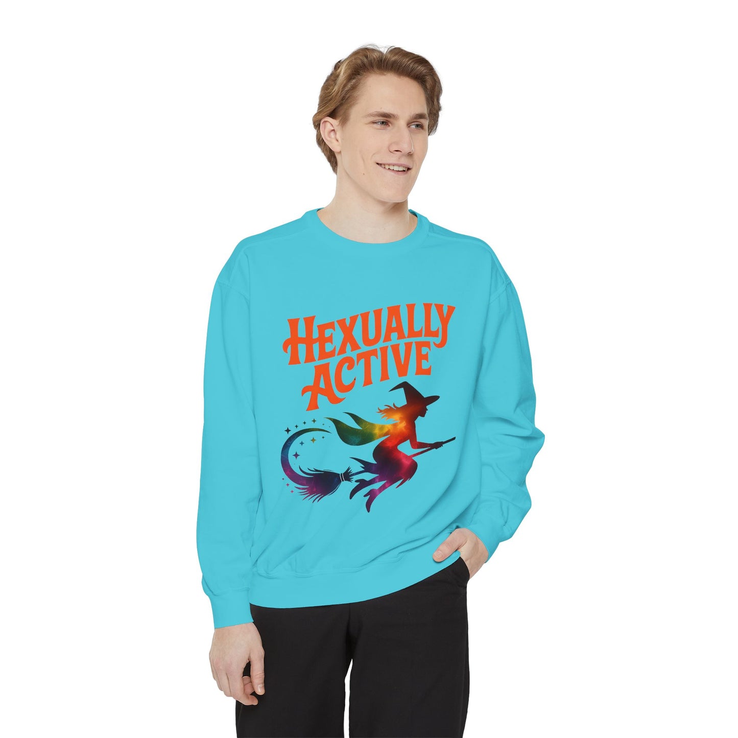 Hexually Active Sweatshirt – Retro Witch Pullover