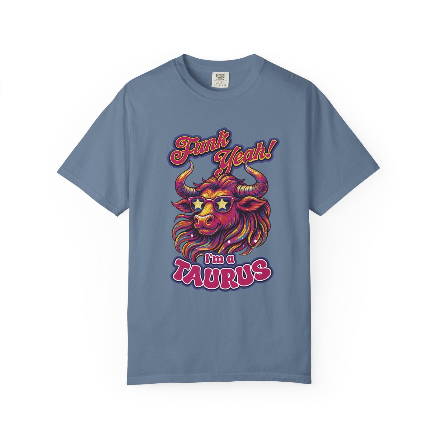 Funk Yeah I’m a Taurus Retro Tee – Multicolor Zodiac Shirt