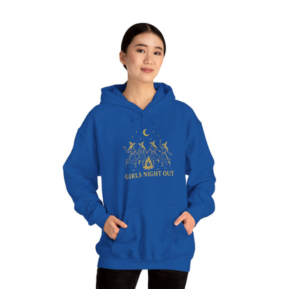 Girls Night Out – Dancing Witches Bonfire Sweatshirt | Unisex Hoodie