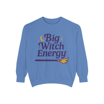 Big Witch Energy Sweatshirt – Moon Broom Pullover