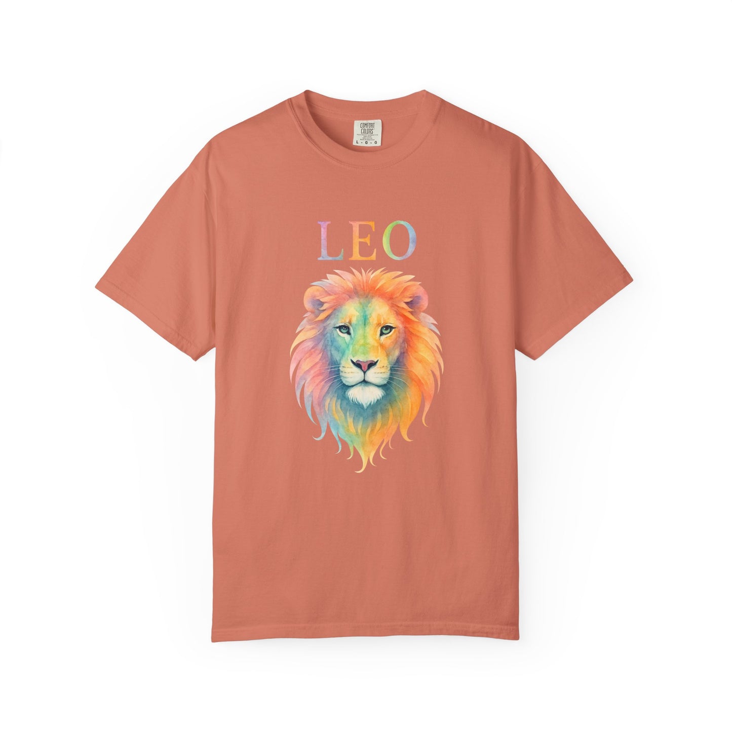 LEO Tee – Colorful Lion Zodiac Shirt