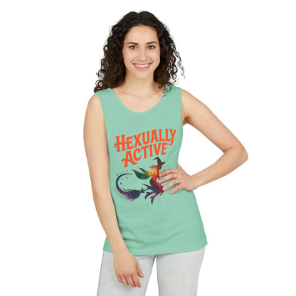 Hexually Active – Cheeky Rainbow Witch Tank