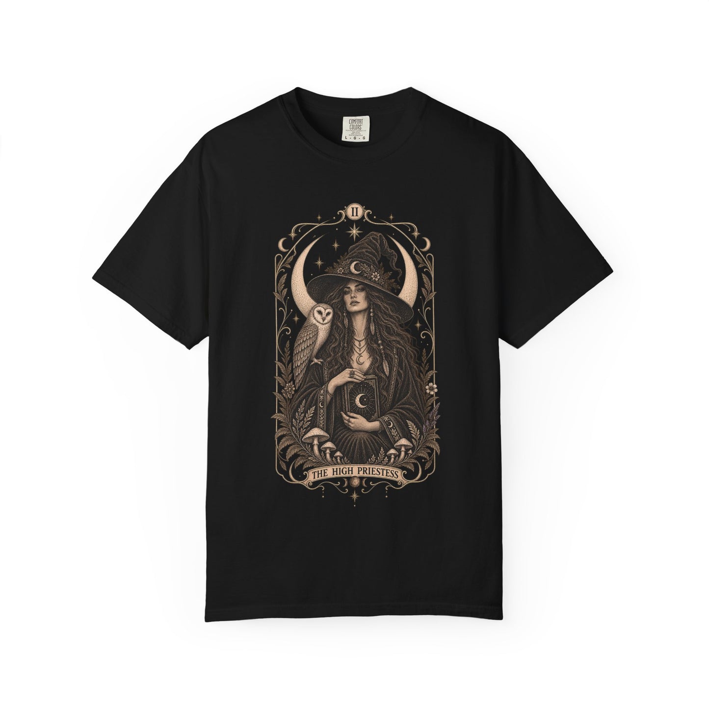 High Priestess Shirt | Tarot Witchy Graphic Tee