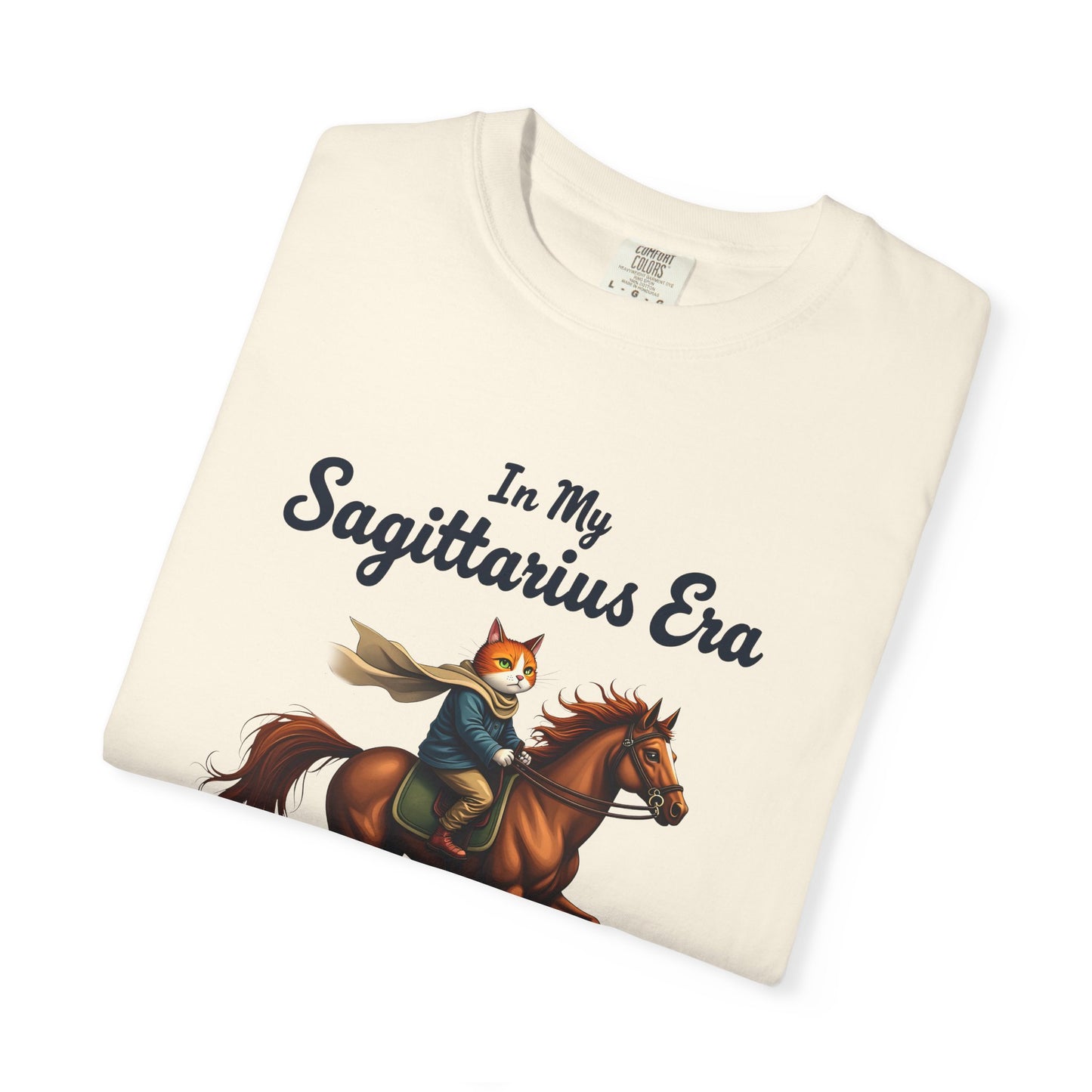 In My Sagittarius Era – Funny Free-Spirited Rider Tee