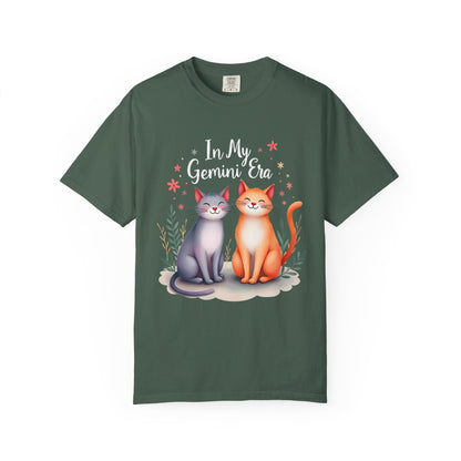 In My Gemini Era – Colorful Zodiac Cats Shirt