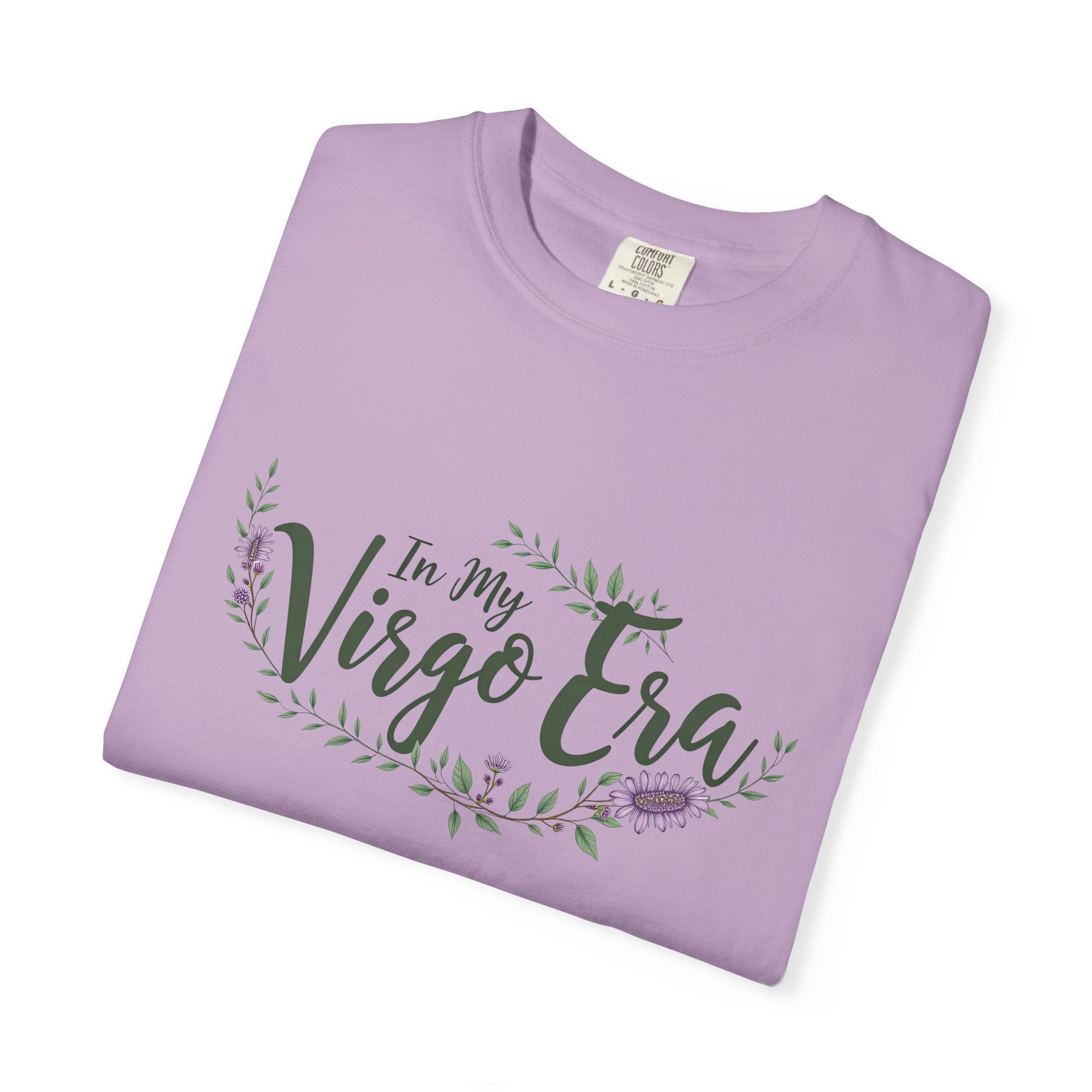 In My Virgo Era – Pretty Floral Zodiac Tee