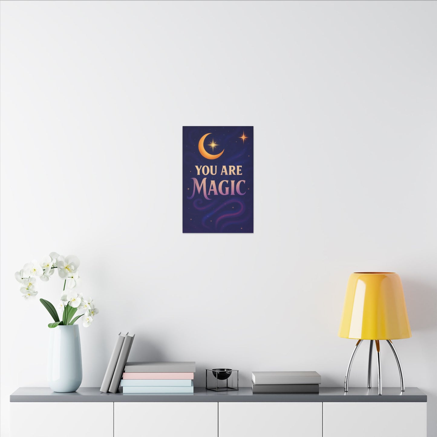 You Are Magic – Moon & Star Affirmation Wall Art