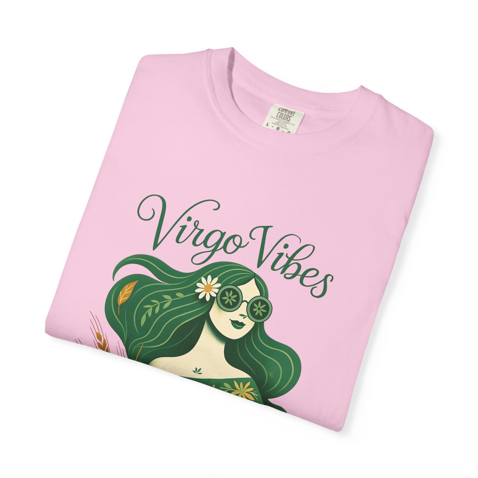 Virgo Vibes Vibrant Tee – Earthy Zodiac Shirt
