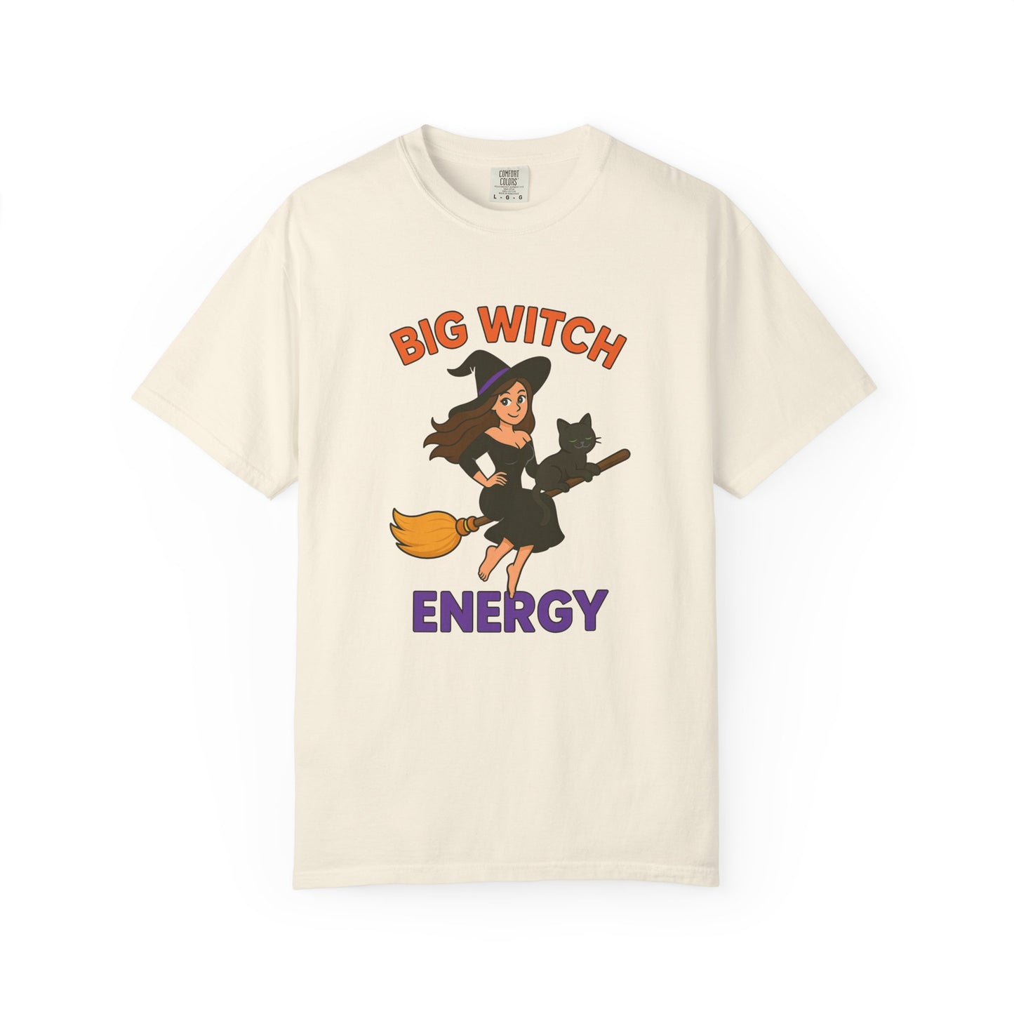Big Witch Energy – Funny Witchy Graphic Tee