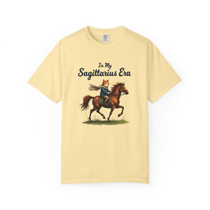 In My Sagittarius Era – Funny Free-Spirited Rider Tee