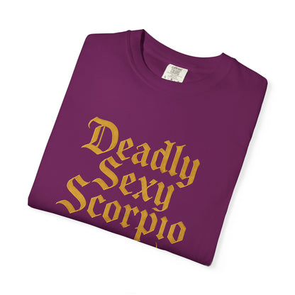 Deadly Sexy Scorpio Tee – Wicked Zodiac Shirt