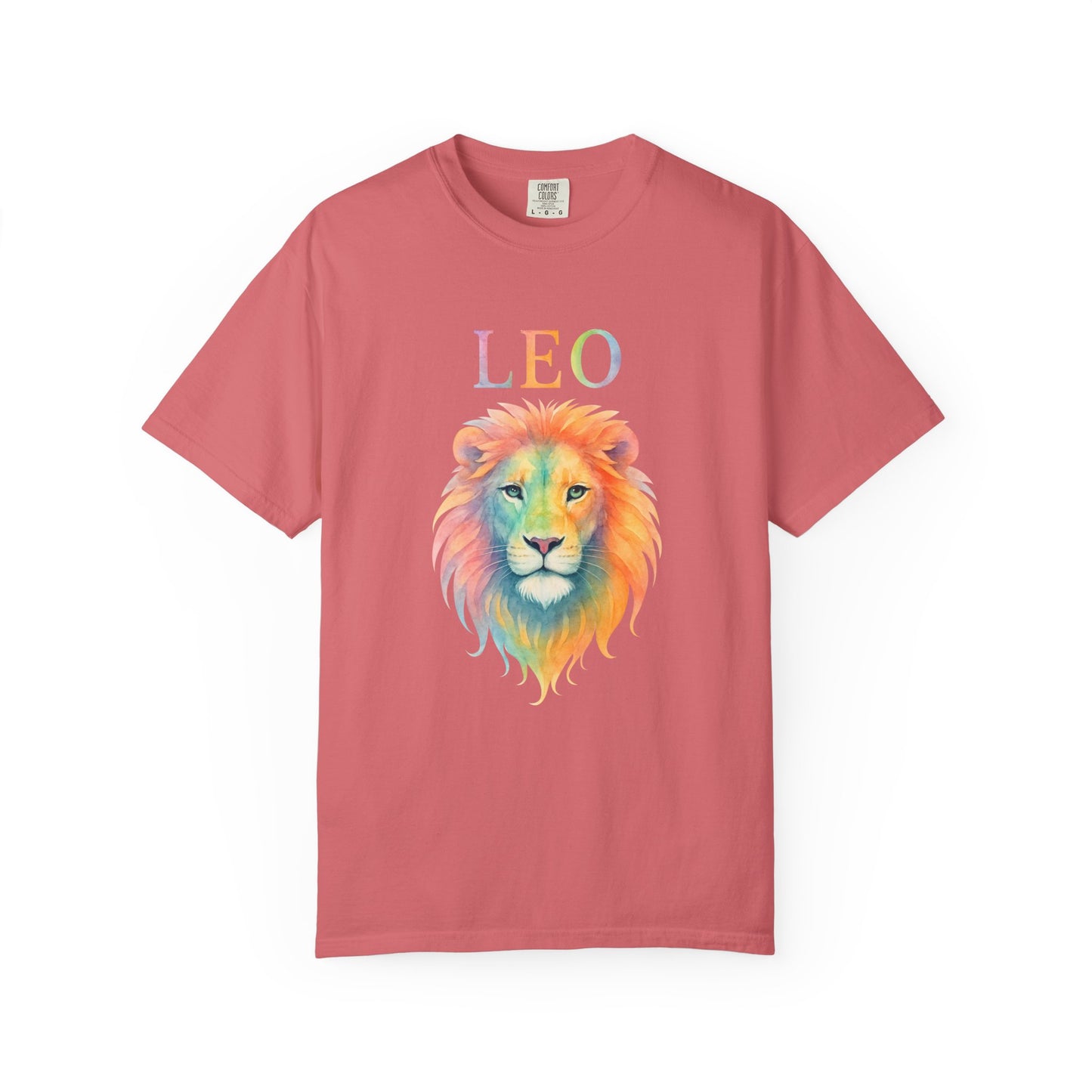 LEO Tee – Colorful Lion Zodiac Shirt