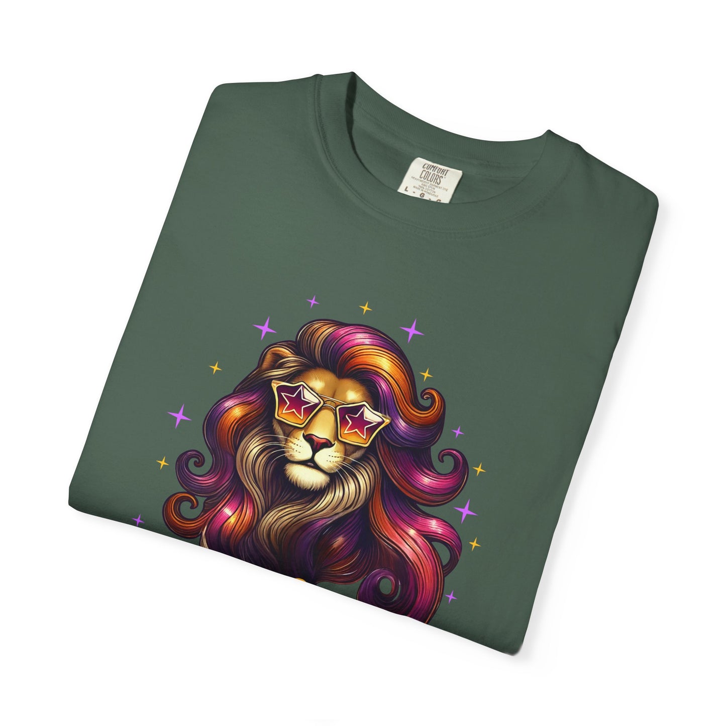 Leo Fabulous Tee – Groovy Colorful Zodiac Shirt