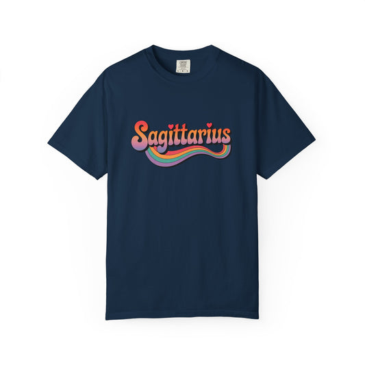 Sagittarius – Retro Wave Zodiac Tee