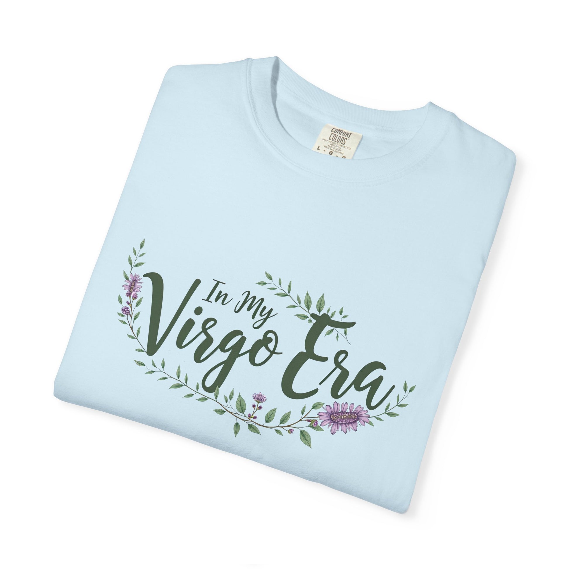 In My Virgo Era – Pretty Floral Zodiac Tee
