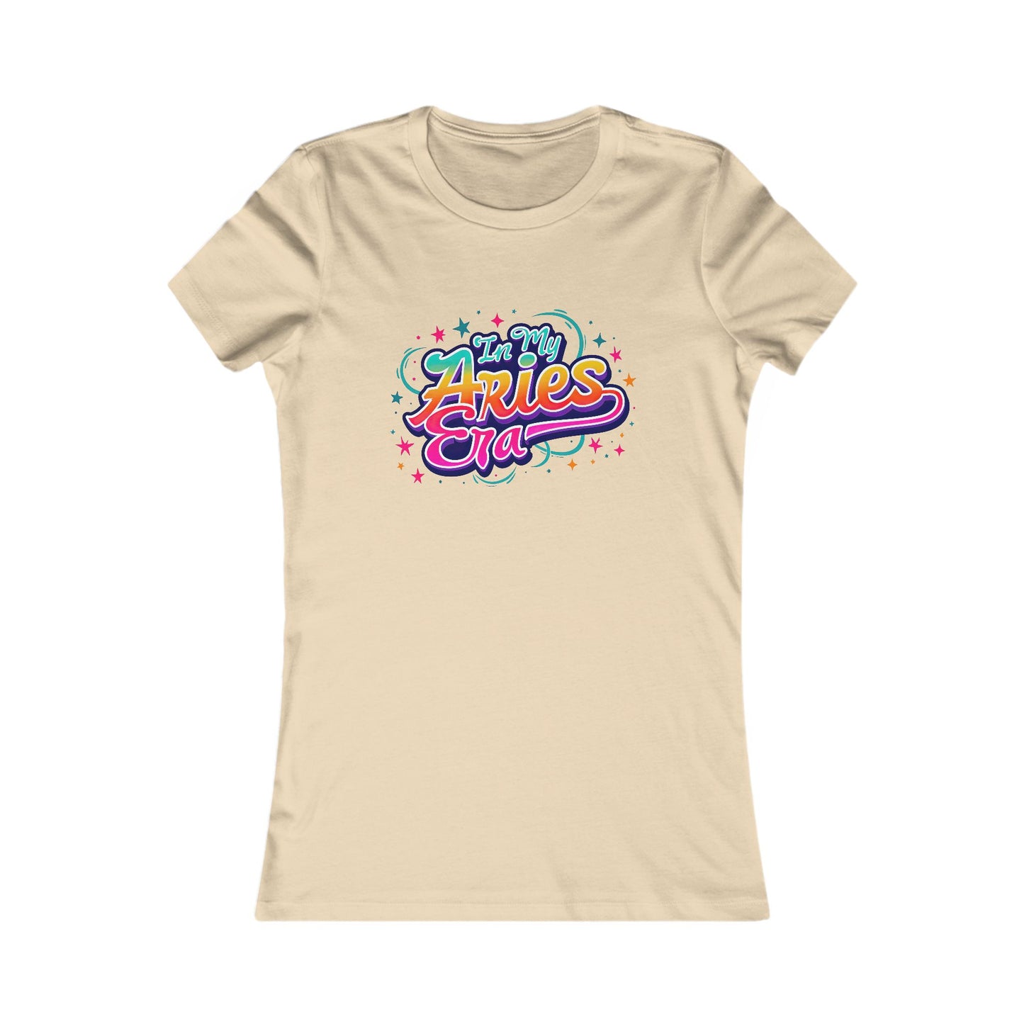 Aries Era T-Shirt | Cute Zodiac Shirt for Aries Women | Astrology Graphic Tee | Birthday Gift Idea for Fire Signs | Celestial Star Sign Fashion