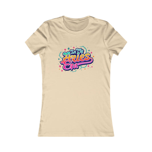 Aries Era T-Shirt | Cute Zodiac Shirt for Aries Women | Astrology Graphic Tee | Birthday Gift Idea for Fire Signs | Celestial Star Sign Fashion