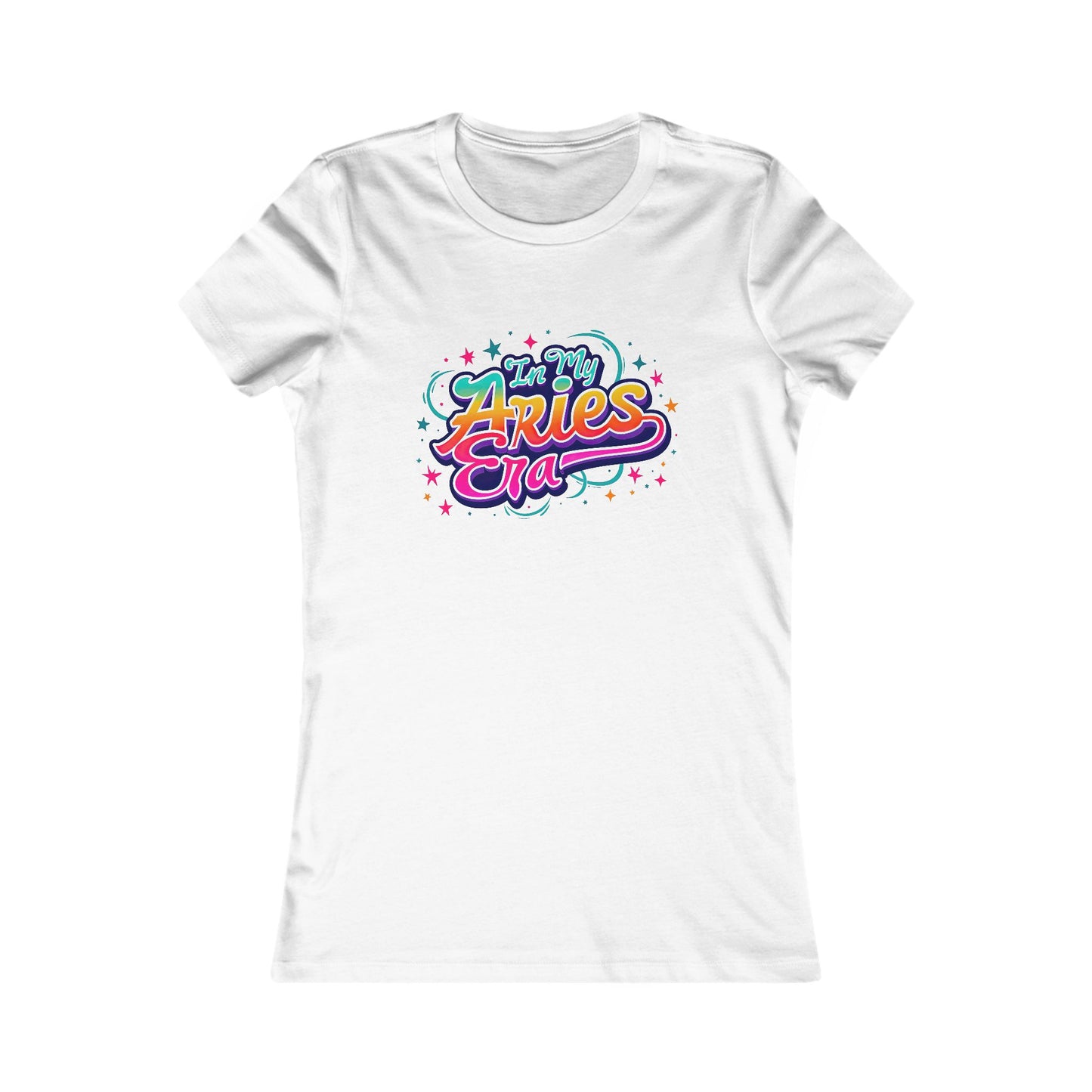 Aries Era T-Shirt | Cute Zodiac Shirt for Aries Women | Astrology Graphic Tee | Birthday Gift Idea for Fire Signs | Celestial Star Sign Fashion