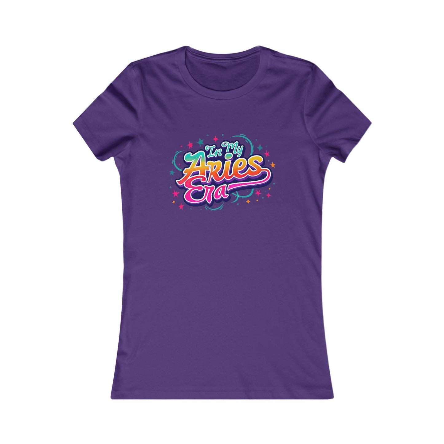 Aries Era T-Shirt | Cute Zodiac Shirt for Aries Women | Astrology Graphic Tee | Birthday Gift Idea for Fire Signs | Celestial Star Sign Fashion