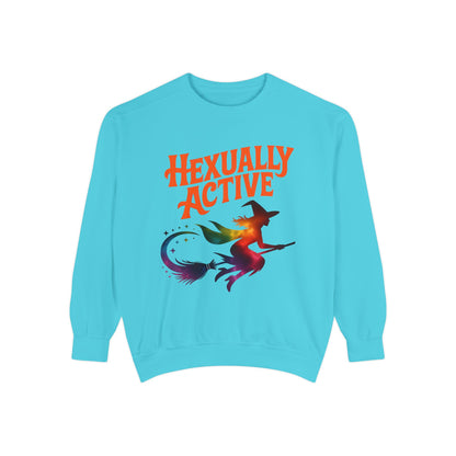 Hexually Active Sweatshirt – Retro Witch Pullover