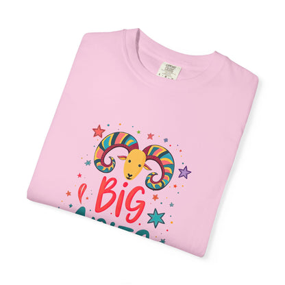 Big Aries Energy Tee – Colorful Fun Zodiac Shirt