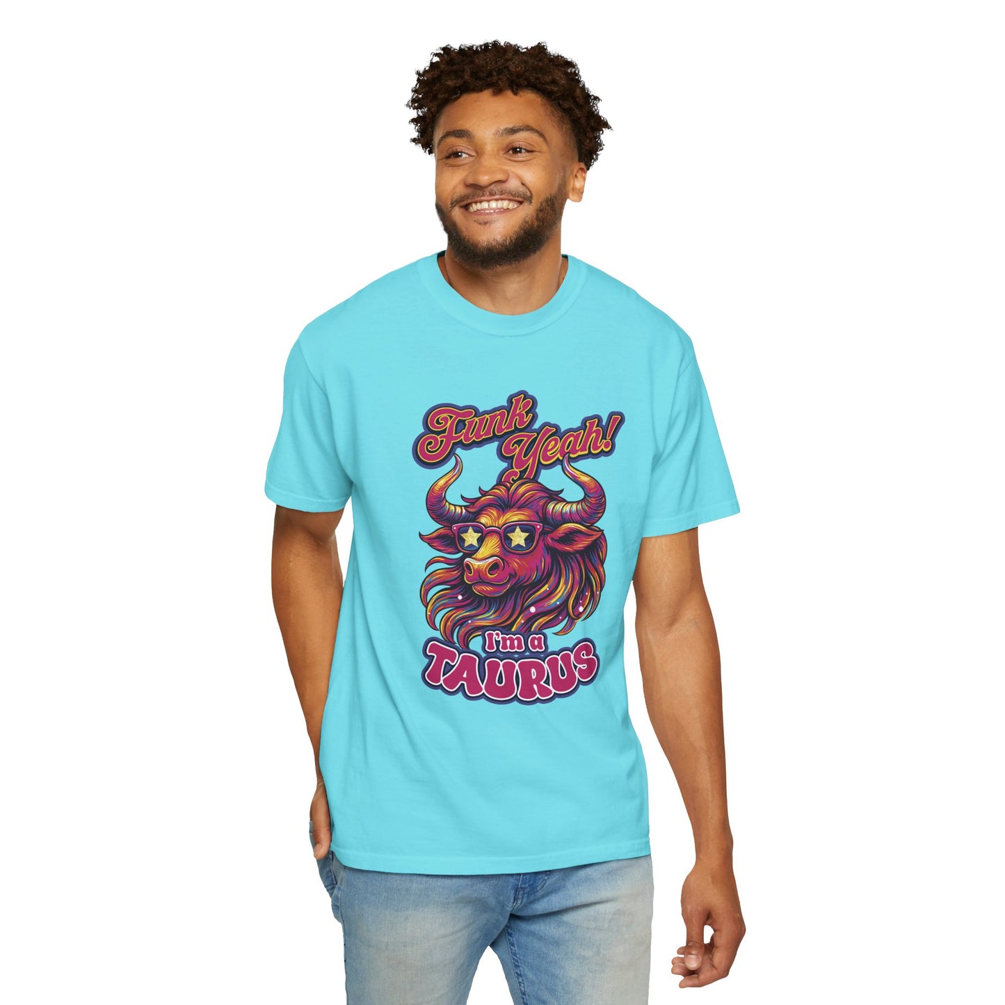 Funk Yeah I’m a Taurus Retro Tee – Multicolor Zodiac Shirt
