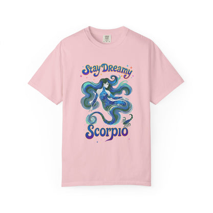 Stay Dreamy Scorpio – Mystical Mermaid Tee for the Celestial Siren