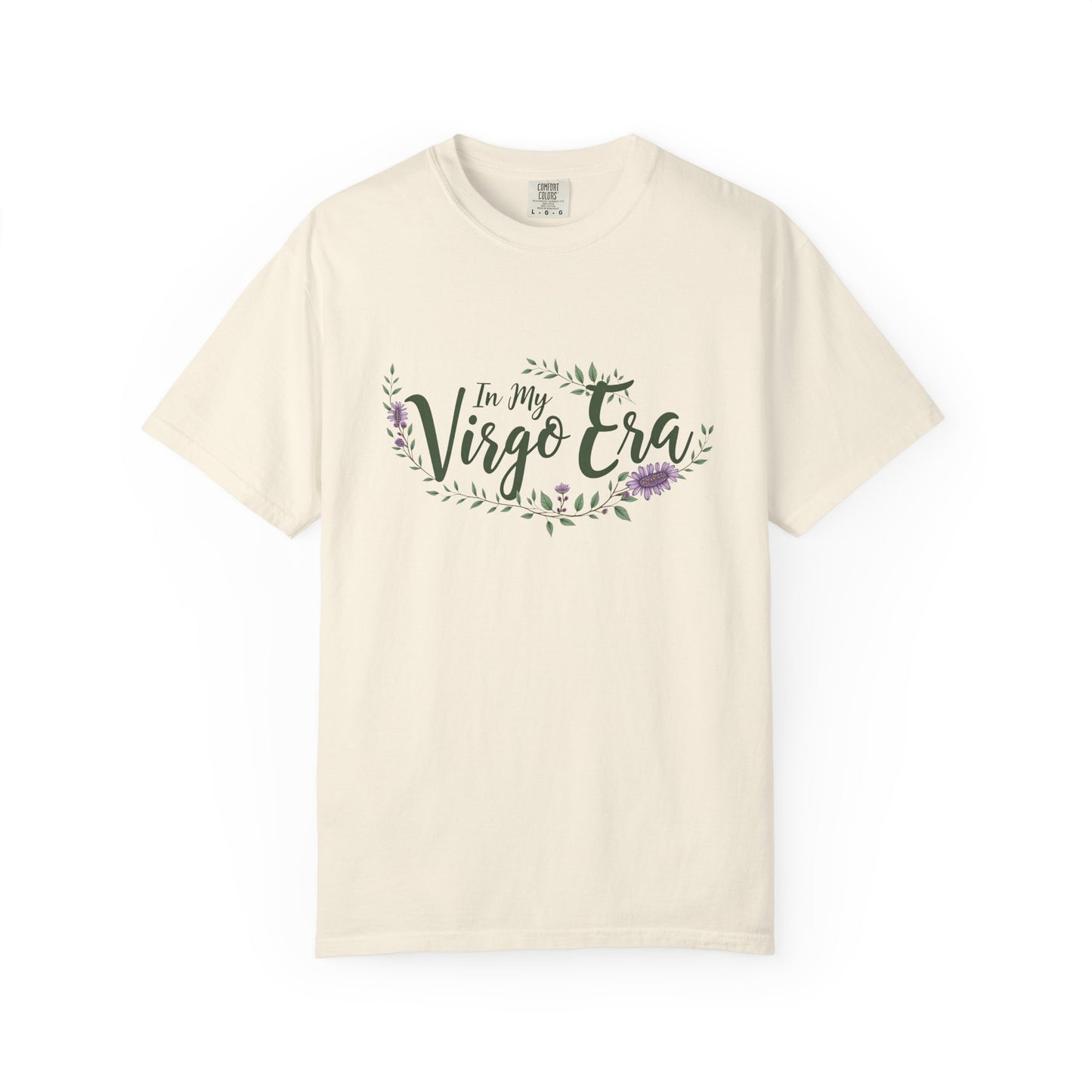 In My Virgo Era – Pretty Floral Zodiac Tee
