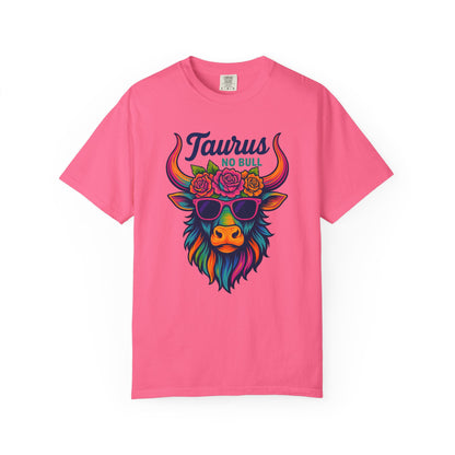 Taurus No Bull – Sassy Rainbow Boho-Bull Tee