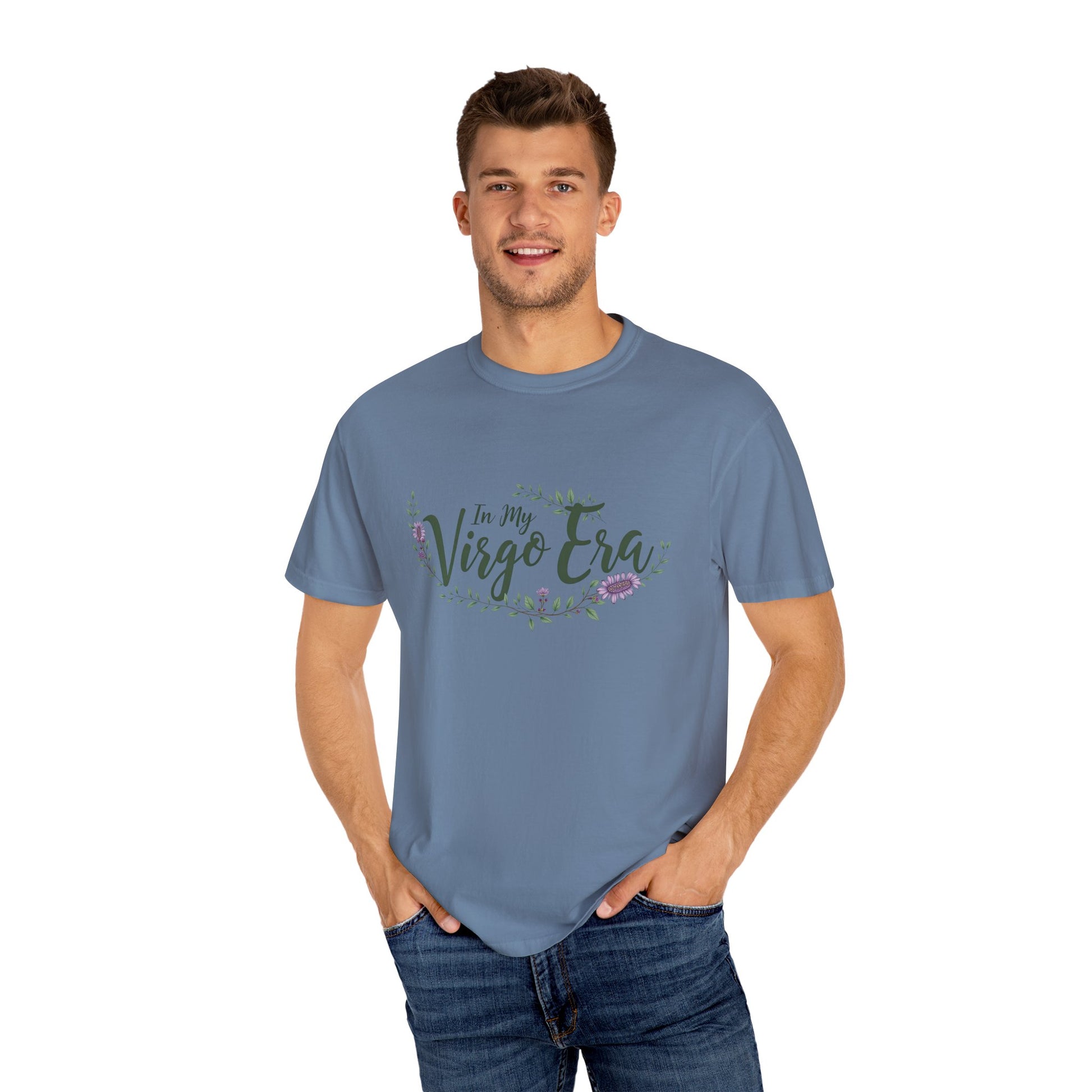 In My Virgo Era – Pretty Floral Zodiac Tee