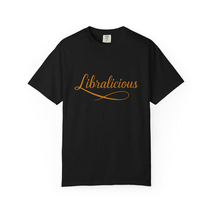 Libralicious – Retro Script Libra Tee