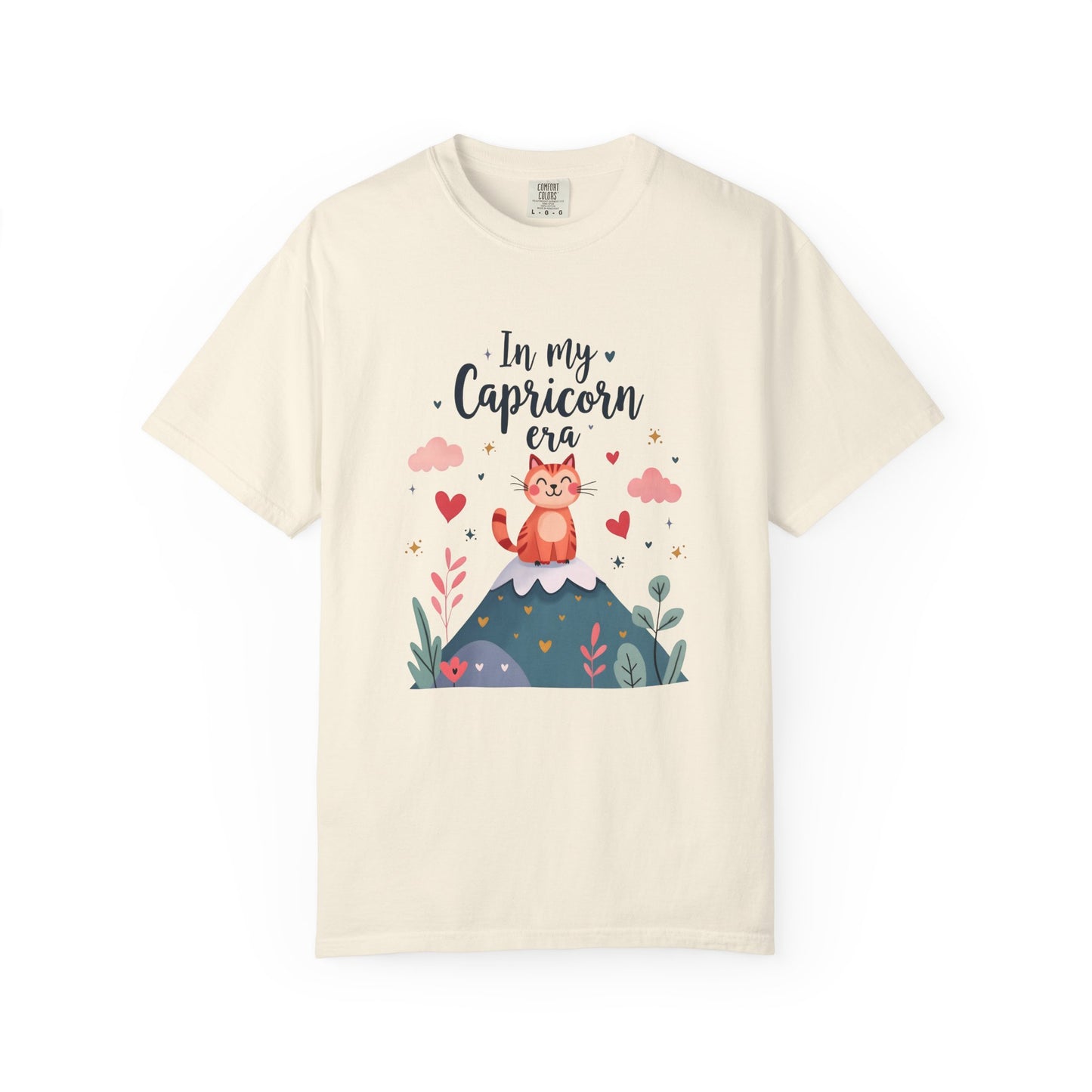 In My Capricorn Era – Cozy Cat Mountain Tee