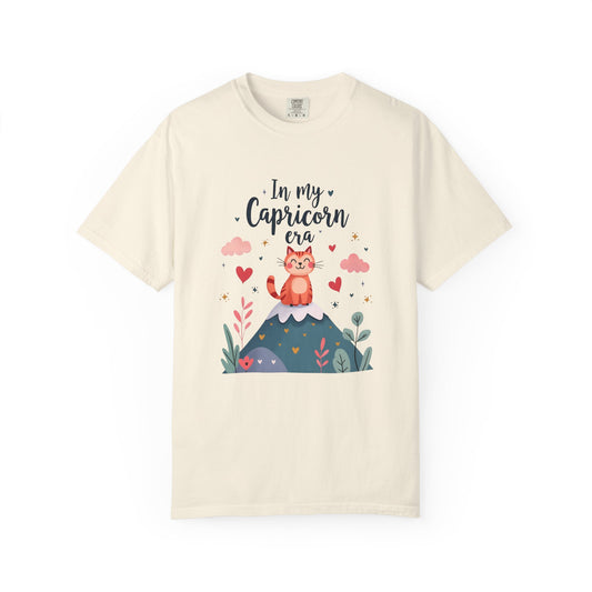 In My Capricorn Era – Cozy Cat Mountain Tee